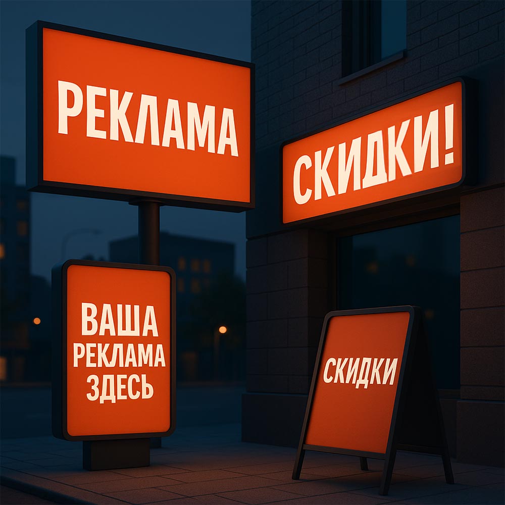 Наружная реклама — превью